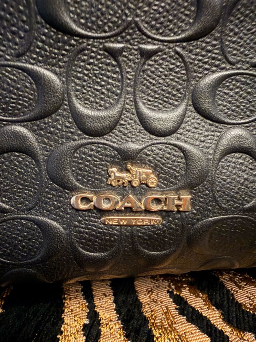 Coach Charlie Medium size backpack BLACK GREAT CONDITION - Picture 9 of 15